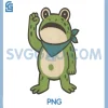 Resist Frog Portland PNG, Frog Protest PNG, Vintage Portland 2025 PNG