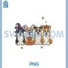 Trick Or Treat Corgi PNG, Halloween Dogs Funny Cute Art PNG