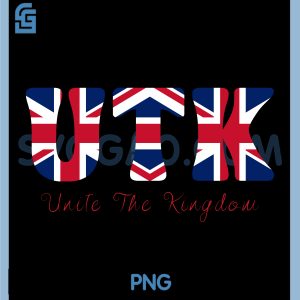 UTK Unite The Kingdom PNG, British Flag UK Pride PNG