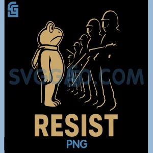 Vintage Portland 2025 PNG, Resist Portland Frog Protest PNG