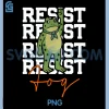 Resist Frog Portland PNG, Frog Protest PNG