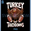 Thanksgiving Turkey PNG, Touchdowns Football PNG