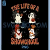 The Life of a Showghoul PNG, Funny Halloween Ghost PNG