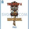 The Life of A Showghoul PNG, Retro Halloween Show Skeleton Girl PNG