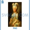 Trumpy Marie Antoinette PNG, Funny Trump PNG