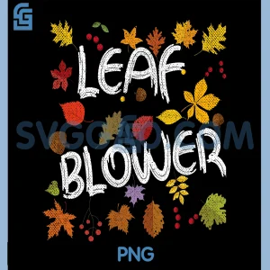 Very Spooktacular Fall PNG, Leaf Blower Sucking PNG, Leaf Blowers PNG