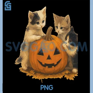 Vintage 90s Cat Retro PNG, Halloween Spooky PNG