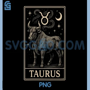 Taurus Tarot Card PNG, Horoscope Astrology PNG, Zodiac Sign PNG