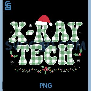 X-Ray Tech Christmas PNG, Radiology Holiday RAD Tech PNG