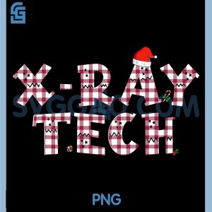 X-Ray Tech Christmas PNG, Holiday RAD Tech PNG, Radiology PNG