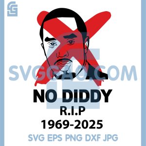 P. Diddy SVG, Diddy Rip Day SVG