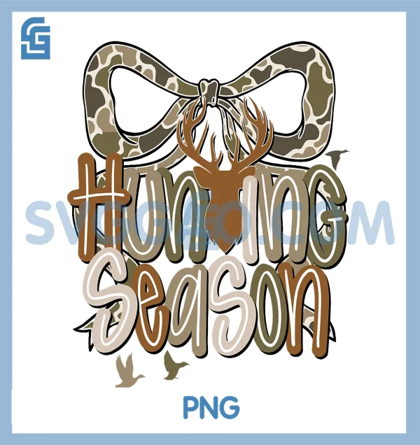 Camo Coquette Bow PNG, Deer Hunt Duck Hunting PNG