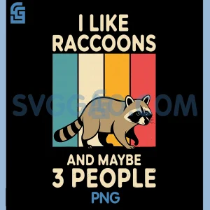 Best Raccoon Design PNG, Racoon Lover Raccoon PNG