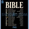 Bible Emergency Numbers PNG, Funny Christian Bible & Jesus PNG