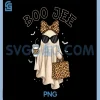 Boo JEE Boujee Ghost Halloween PNG, October Vibes PNG, Spooky Ghost PNG