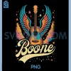 Boone Family Name I Love Boone PNG, Personalized Vintage US Flag PNG