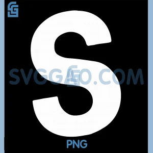DIY Letter S Halloween PNG, Matching Group Easy Lazy PNG