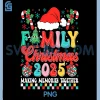 Family Christmas 2025 PNG, Matching Xmas PNG 2 Family Christmas 2025 PNG, Matching Xmas PNG