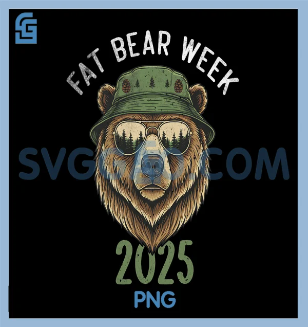 Fat Bear Week 2025 PNG Retro Bear In Sunglasses Nature Lovers PNG SVGGAO fat-bear-week-2025-png-retro-bear-in-sunglasses-nature-lovers-png-svggao