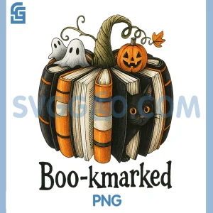 Fun Fall Book Lover Cute PNG, Teacher Student Halloween PNG