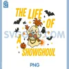 Funny Halloween Showghoul PNG, Ghost Party Design PNG