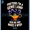 Funny Lazy Halloween PNG, Pretend I'm a Genie Lamp PNG 2 Funny Lazy Halloween PNG, Pretend I'm a Genie Lamp PNG
