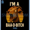Funny Sheep Pun Cool PNG, Retro Sassy Humor PNG