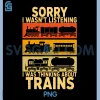 Funny Train Lover Model PNG, Railroad Conductor Retro Train PNG