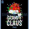 Grampy Claus Christmas PNG, Lights Family Matching PNG