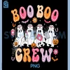 Groovy Boo Boo Crew Nurse PNG, Funny Ghost Halloween Nurse PNG