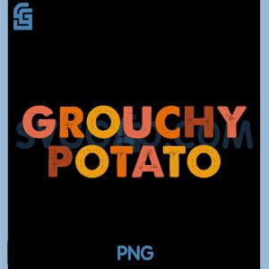 Grouchy Potato PNG, Sweet Potato PNG