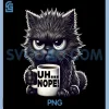 Grumpy Animal Uh Nope Cat PNG, Coffee Graphic Funny Cat PNG 1 Grumpy Animal Uh Nope Cat PNG, Coffee Graphic Funny Cat PNG