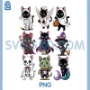 Halloween Cat PNG, Spooky Kittens PNG 1 Halloween Cat PNG, Spooky Kittens PNG