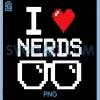 I Love Nerds PNG, I Heart Nerds PNG, Science Book Knowledge Geeks PNG 2 I Love Nerds PNG, I Heart Nerds PNG, Science Book Knowledge Geeks PNG