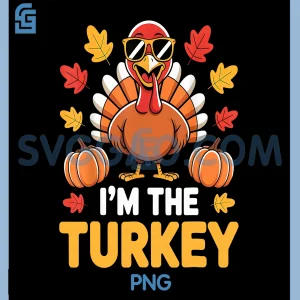 I Love Stuffing The Turkey PNG, I’m The Turkey Couple Design PNG