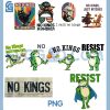 Resist Portland Frog Protest PNG Bundle, No Kings Portland Frog Activist Bundle PNG