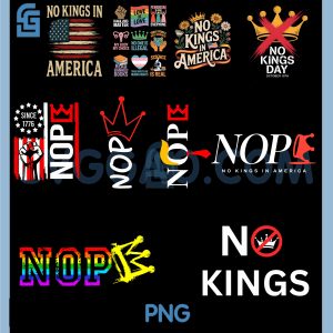 No King in America PNG Bundle, Liberty Statement Graphic Bundle PNG