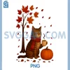 Its Fall YAll Cat Autumn Leaves PNG, Funny Thanksgiving Cats PNG