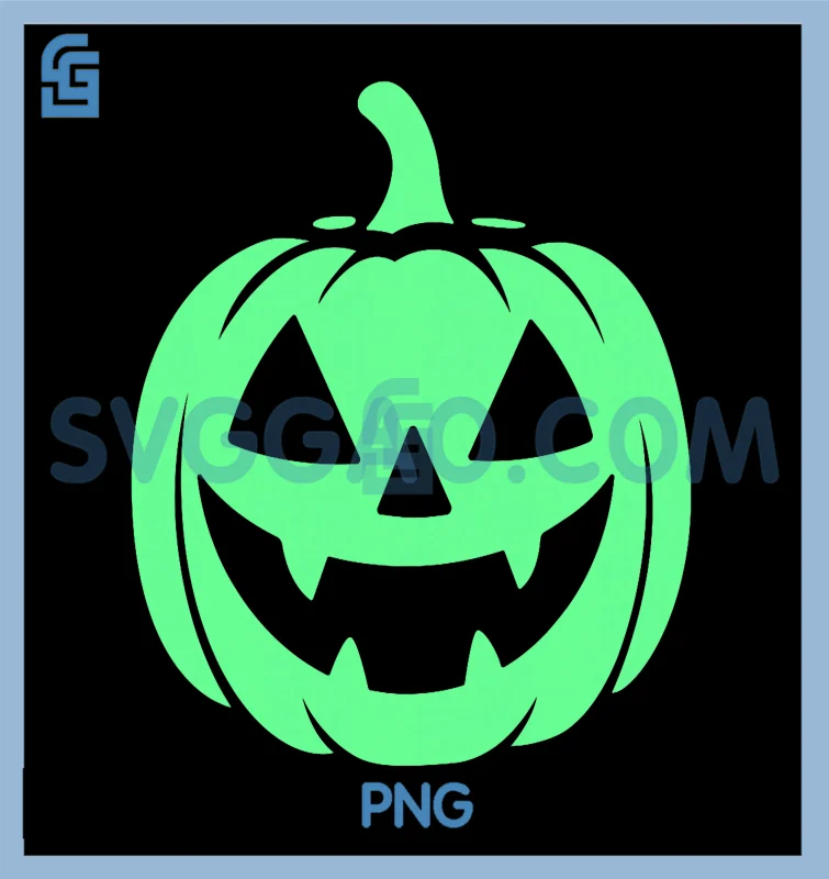 Jack O Lantern PNG, Glow In Halloween Night Pumpkin PNG