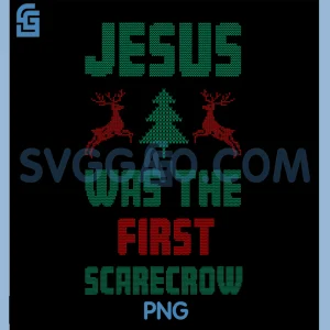 Jesus was The First PNG, Scarecrow Ugly Style PNG
