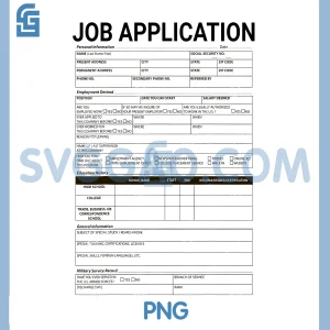 Funny Job Application PNG, Work Humor Design PNG