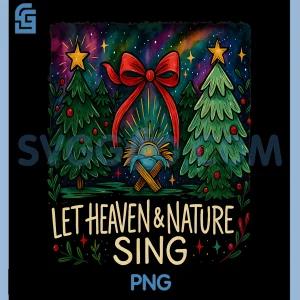 Let Heaven and Nature Sing PNG, Christmas Nativity Scene PNG