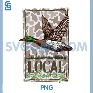 Local Southern Boy PNG, Camo Mallard Duck Hunting Outdoor PNG