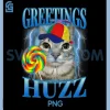 Lollipop Cat Meme Greetings Huzz PNG, Funny Silly Cats Humor PNG