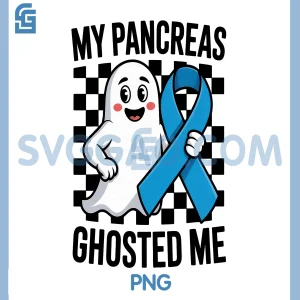 My Pancreas Ghosted Me PNG, Type 1 Diabetes Awareness Month PNG