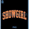 Orange Show Girl Graphic PNG, Show Girl PNG