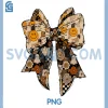 Retro Coquette Bow Boho Floral PNG, Fall Autumn Halloween Ghost PNG