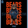 Cool Bear PNG, Retro Hoodie Bear Graphic Design PNG