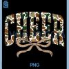 Retro Camo Cheer PNG, Coquette Bow Camouflage PNG, Sport Cheerleader PNG