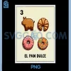 Retro Mexican Bingo Card PNG, El Pan Dulce PNG 2 Retro Mexican Bingo Card PNG, El Pan Dulce PNG